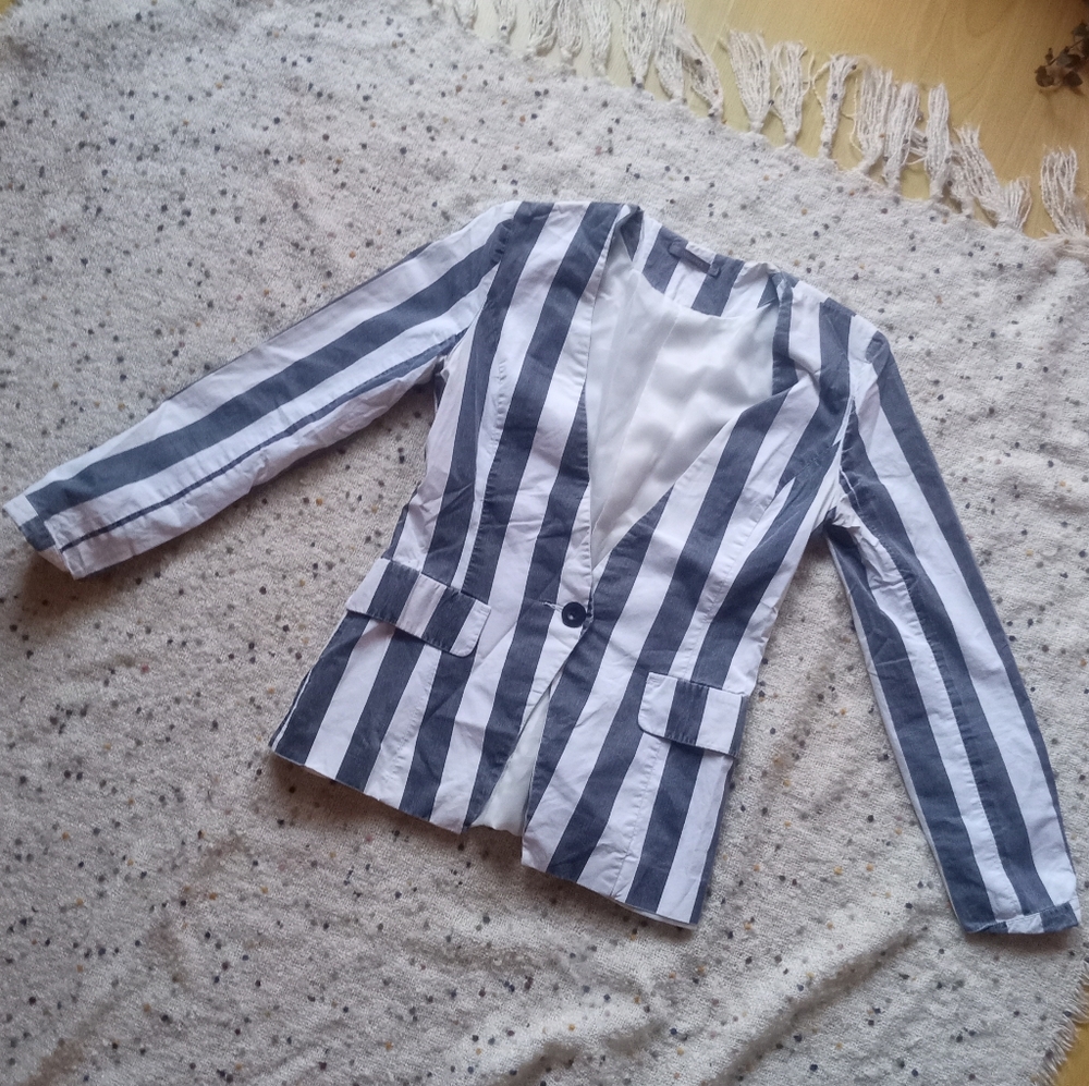 OTHERMIX by Seven Princess Striped Blazer